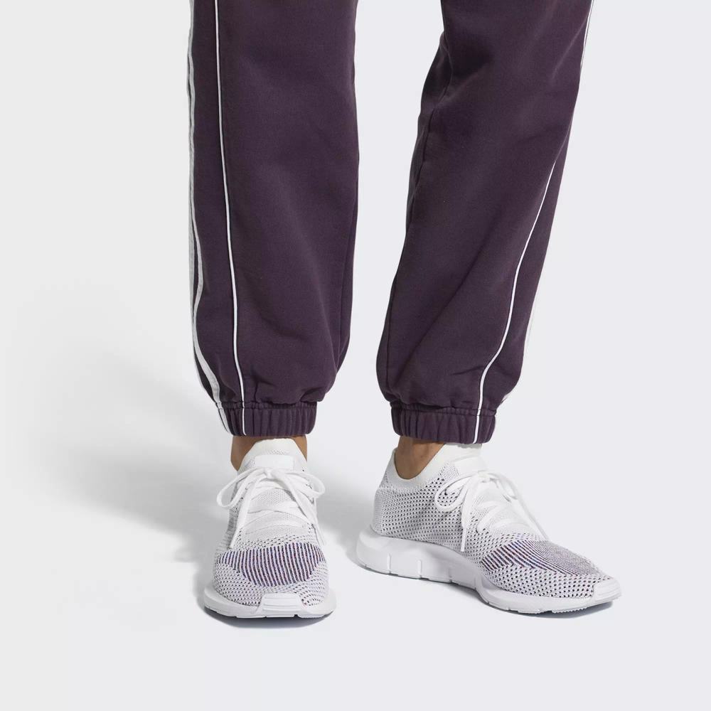 Adidas Swift Run Primeknit Tenis Blancos Para Hombre (MX-70694)